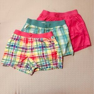 BUNDLE “3” 1989 place children’s place shorts teen size 14 LOT with pockets pink